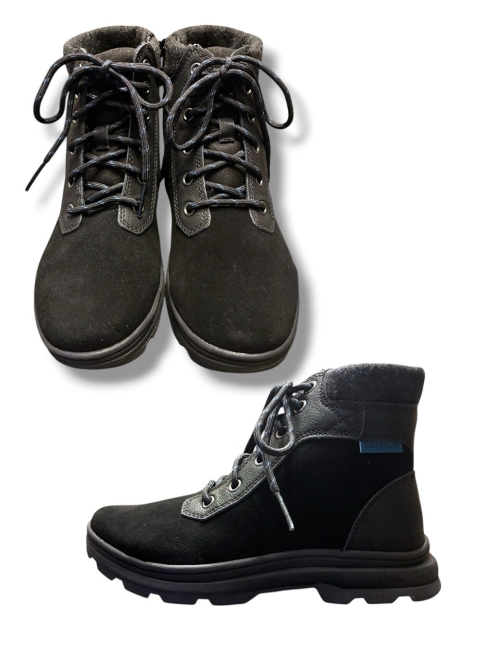 🖤 Ryka Brunswick Black Water Repellent Boots Size 6M NWOT